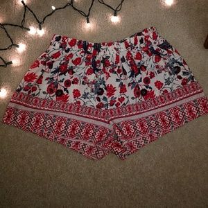 Flowy Pattern Shorts